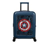 American Tourister Dashpop Marvel 4 wheels Cabin trolley 55 cm with expansion pleat blue