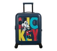 American Tourister Dashpop Disney - Spinner S, Expandable Cabin Luggage, 55 cm, 41/47 L, Multicolour (Mickey Pop Letters)