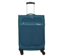 American Tourister Deep Dive 4 wheels Trolley 67 cm with expansion pleat green
