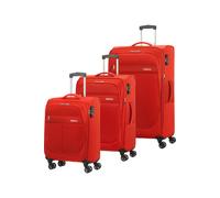 American Tourister Deep Dive Luggage set Red/Grey