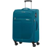 American Tourister Deep Dive Spinner Expandable (4 wheels) Teal/Lime