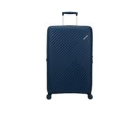 American Tourister Diablast Trolley Spinner L Expandable, Navy, 78 x 49 x 31 cm, 98/111 L, Polypropylene, 4 Wheels, TSA Lock