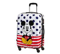 American Tourister Disney Legends Medium Check-in Mickey Blue Dots