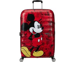 American Tourister Disney Wavebreaker Large Check-in Mickey Comics Red