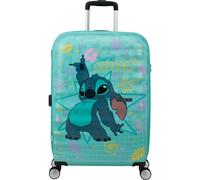 American Tourister Disney Wavebreaker Medium Check-in Stitch Flower
