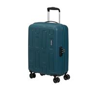 American Tourister Ellipso - Carry-On Suitcase 55x40x20 cm, Hard Shell Cabin Trolley, Ryanair/EasyJet Compatible, Lightweight, 2.10 KG - 32L - Teal (Totally Teal)