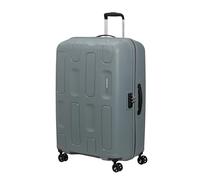 American Tourister Ellipso - Large Hard Shell Suitcase 79 cm, Lightweight Travel Case with 4 Wheels, TSA Lock, Check-in Luggage 104L - 3.80 KG - Grey (Charcoal Grey)