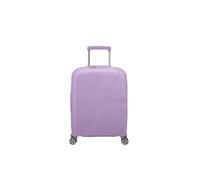 AMERICAN TOURISTER Expandable Cabin Trolley Unisex Double Zip Pocket, Purple - Depth 20/23 cm Length 40 cm Height, Profondità 20/23 cm Lunghezza 40 cm Altezza 55 cm