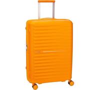 American Tourister FastForward 4-Wheel Spinner 68cm Expandable Medium Suitcase, Radiant Orange