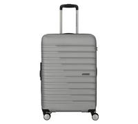 American Tourister Flashline - Spinner M, Case, 67 cm, 69/75 L, Silver (Sky Silver)