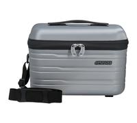 American Tourister Flashline - Beauty Case, 36 cm, Silver (Sky Silver)