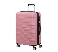 American Tourister Flashline Spinner Check-in Suitcase, 67 cm | Pink, expandable hardside suitcase, 67H x 46W x 27D cm, 69/75 L, 3.5 kg, with TSA lock and interior cross straps