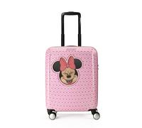 American Tourister Funlight Disney Spinner S, Hand Luggage, 55 cm, 36 L, Multicoloured (Minnie Lenticular Pink), Minnie Lenticular Pink, S, Disney Carry-on Luggage