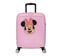 American Tourister Funlight Disney Spinner S, Hand Luggage, 55 cm, 36 L, Multicoloured (Minnie Lenticular Pink), Minnie Lenticular Pink, S, Disney Carry-on Luggage