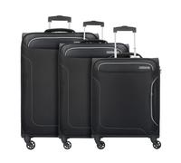 American Tourister Holiday Heat 4 wheels Suitcase set 3-piece black