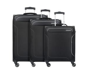 American Tourister Holiday Heat 4 wheels Suitcase set 3-piece black
