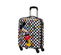 American Tourister Hypertwist, Spinner S, Hand Luggage, 55 cm, 36 l, Multi-Colored (Mickey Check)