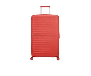 American Tourister Large Trolley Size L - Made of Prolipropylene, Robust and Scratch-Resistant, Super Light - 155261, A683 Sunset Coral, L