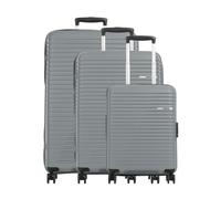 American Tourister Liftoff Suitcase set (4 wheels), grey, 208L, 49 x 79 x 30cm