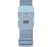 American Tourister - Luggage strap with TSA lock, secure luggage strap for travel, stone blue/blue