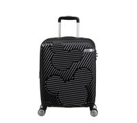 American Tourister Mickey Clouds, Spinner S, Expandable Hand Luggage, 55 cm, 38/45 L, Black (Mickey True Black)