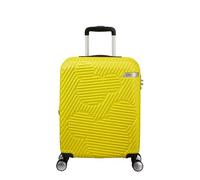 American Tourister Mickey Clouds, Spinner S, Expandable Hand Luggage, 55 cm, 38/45 L, Yellow (Mickey Electric Lemon)
