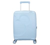 American Tourister Mickey Magic Spinner Cabin Suitcase, 55 cm | Mickey Pastel Blue, expandable hardside suitcase, 37/44 L, 2.4 kg, with TSA lock and smooth-rolling spinner wheels