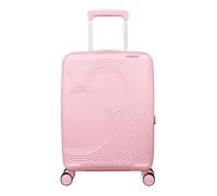 American Tourister Mickey Magic - Carry-on Suitcase 55 x 40 x 20/23 cm - Hard Shell Cabin Trolley for Ryanair, easyJet & Most Airlines, 37/44 L, Mickey Pastel Pink