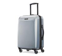 American Tourister Moonlight Hardside Expandable Luggage with Spinner Wheels, Silver, Carry-On 21-Inch, Silver, Carry-On 21-Inch, Moonlight Hardside Expandable Luggage with Spinner Wheels