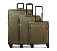 American Tourister Nitestream 4 wheels Suitcase set 3-piece Expandable olive