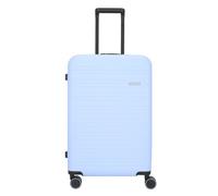 American Tourister Novastream 4 wheels Trolley 67 cm with expansion pleat blue