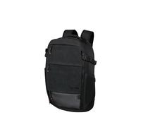 American Tourister Pacepro - 15.6 inch Laptop Backpack - Organized Compartments, Rain Cover with Reflective Details, Expandable, Smart Sleeve - 50 cm, 25/30 L - Black (Flash Black)