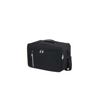 American Tourister Puffypop - Underseat Carry-On Luggage (40 x 25 x 20 cm, 21 L, 0.70 kg) - Versatile 3-Way Cabin Bag, Airplane Backpack with 14" Laptop Compartment - Black