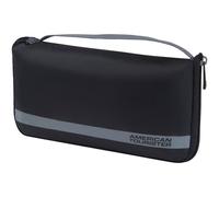 American Tourister - Luggage Cover L, Foldable Suitcase Cover, Travel Suitcase Protection, 71 x 50 x 30 cm, Black/Grey