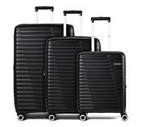American Tourister Roadrush 4 wheels Suitcase set 3-piece Expandable black