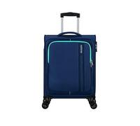 American Tourister Sea Seeker Spinner 55 Cabin Soft Suitcase (Deep Blue) Navy