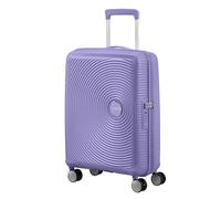 American Tourister Soundbox - Hand Luggage Suitcase 55 x 40 x 20/23 cm - Hard Shell Cabin Trolley for EasyJet & Most Airlines, Expandable, 35.5/41L, Lavender (Lavender)