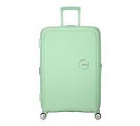 American Tourister Soundbox Trolley 77 cm, Pastel Green, 97/110 L, Expandable with 4 Spinner Wheels and TSA Lock, Pastel Green, 77 Centimetri, modern