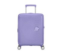 American Tourister Soundbox - Hand Luggage Suitcase 55 x 40 x 20/23 cm - Hard Shell Cabin Trolley for EasyJet & Most Airlines, Expandable, 35.5/41L, Lavender (Lavender)