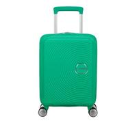 American Tourister Soundbox Mini - Children's Suitcase 47 x 32 x 21 cm, 22 L - Hard Shell Hand Luggage Trolley, Suitable for EasyJet - Lightweight with 4 Wheels, Green (Bright Green)