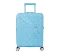 American Tourister Soundbox Spinner 55/20 TSA EXP Trolley Blueberry Fizz Light Blue