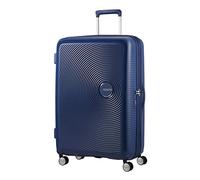 AMERICAN TOURISTER Soundbox - Spinner 77/28 Expandable Hand Luggage, 77 cm, 97 liters, Blue (Midnight Navy)