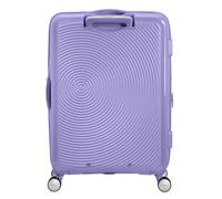American Tourister Soundbox - Hard Shell Suitcase Medium, 67 cm - Trolley Suitcase with 4 Wheels, TSA Lock, Expandable & Light, 71.5/81L, Lavender (Lavender)