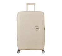 American Tourister Soundbox Spinner 77/28 TSA EXP Trolley Coconut Sand Creme-White