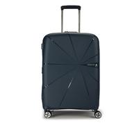 American Tourister Starvibe 4 wheels Trolley 67 cm with expansion pleat blue