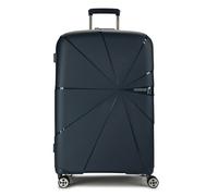 American Tourister Starvibe 4 wheels Trolley 77 cm with expansion pleat blue