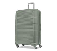 American Tourister Stratum 2.0 Expandable Hardside Luggage with Spinner Wheels, Jade Green, 28-Inch Checked-Large, Stratum 2.0 Expandable Hardside Luggage with Spinner Wheels