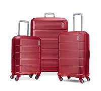 American Tourister Stratum 2.0 Expandable Hardside Luggage with Spinner Wheels, Red, 3-Piece Set (20/24/28), Stratum 2.0 Expandable Hardside Luggage with Spinner Wheels