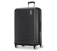 American Tourister Stratum 3.0 Large 28-Inch Spinner, Airline Approved, Durable Hardside Luggage, Expands 1.5", RightHeight™ Adjustable Handle, Black