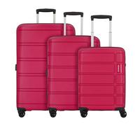 American Tourister Summer Splash 4 wheels Suitcase set 3-piece pink